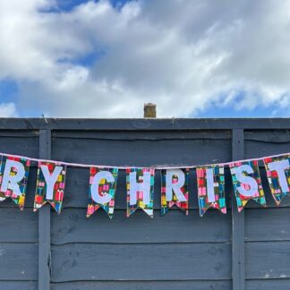 Merry Christmas Bunting Banner