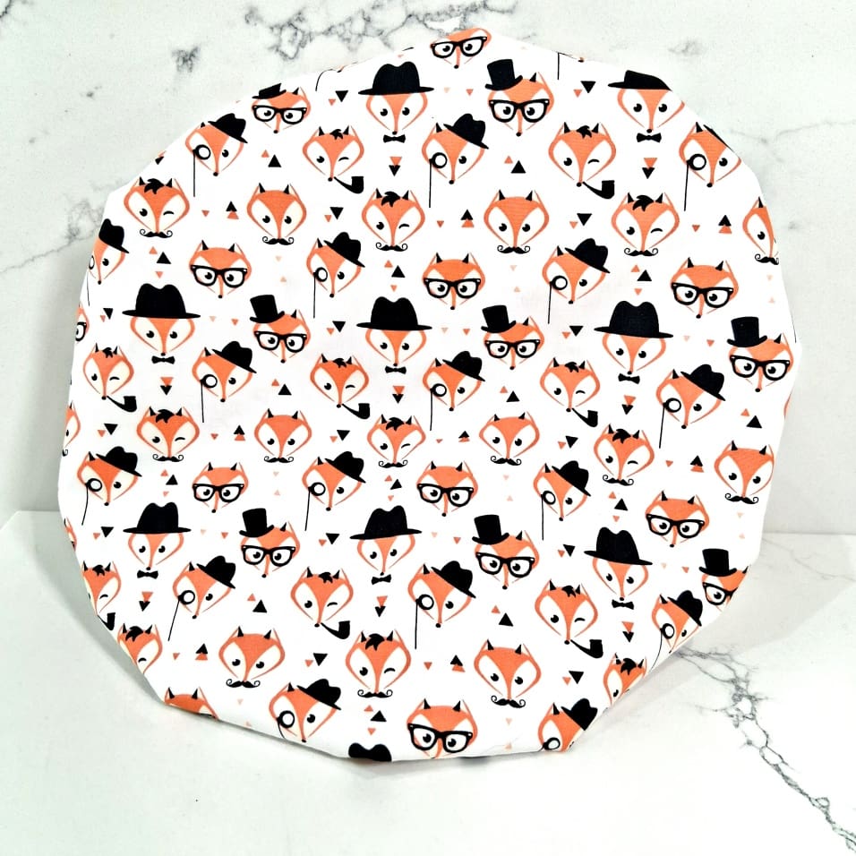 Fox Print Childs Shower Cap - Image 2