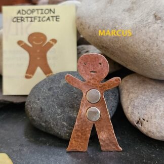 Gingerbreadman brooch