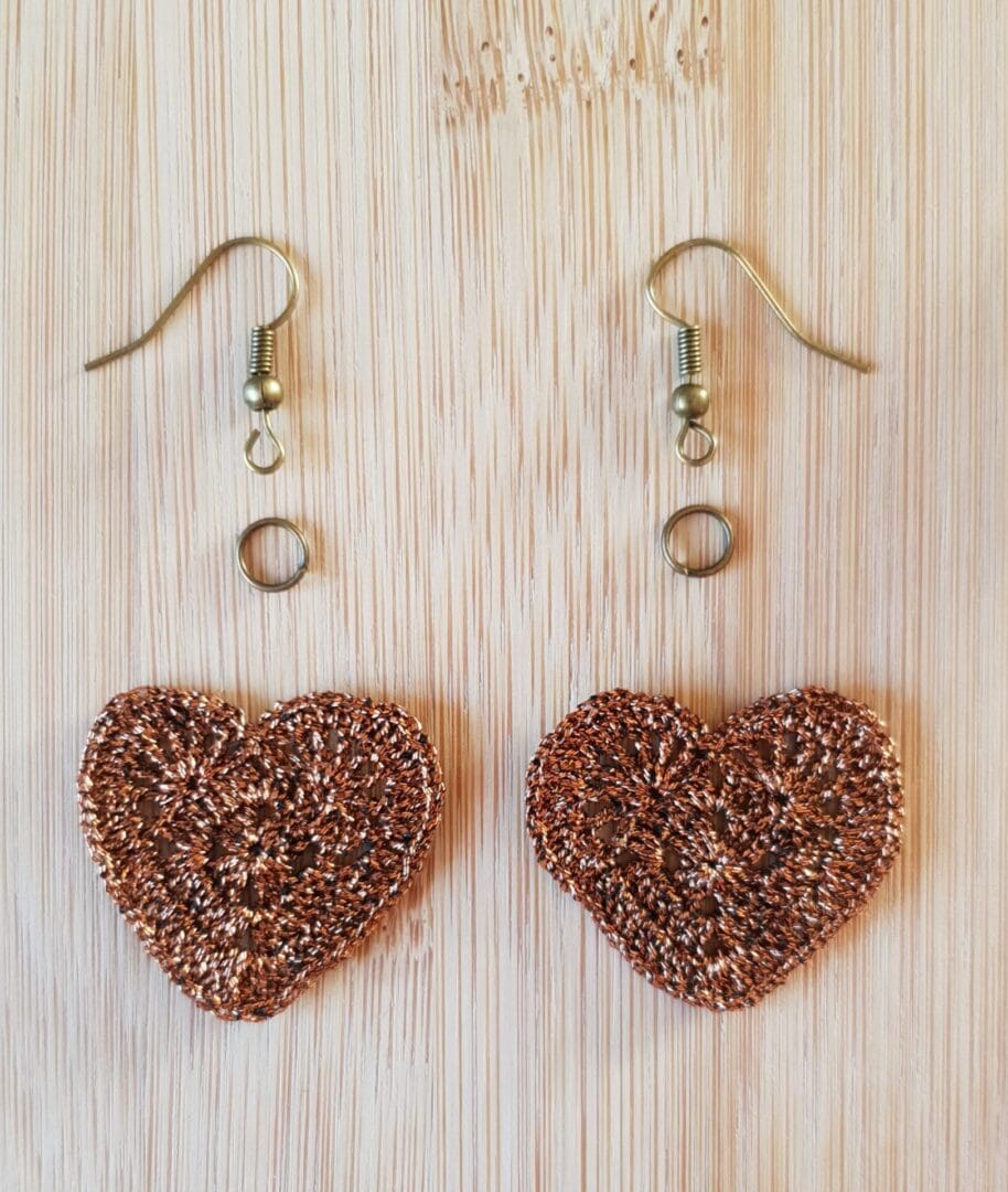 Heart earrings - Image 2