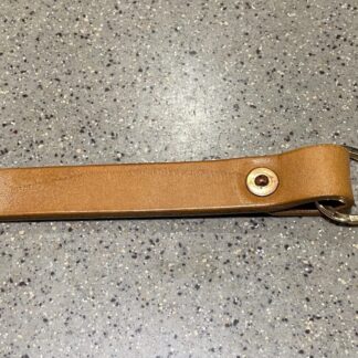 English leather, key fobs, London Tan