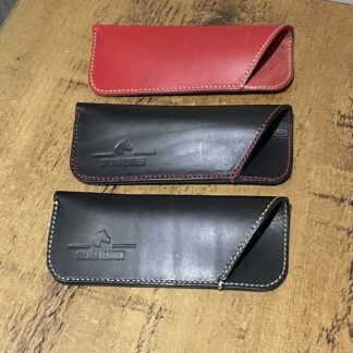 Leather glasses case, handcrafted