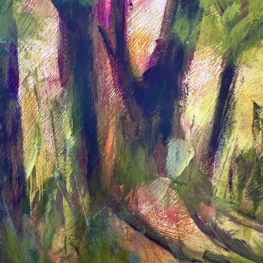 Fragmented Sunlight 1 original acrylic painting