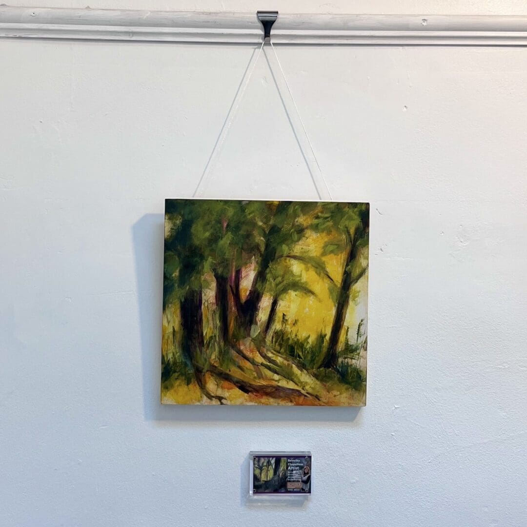 Fragmented Sunlight 1 original acrylic painting