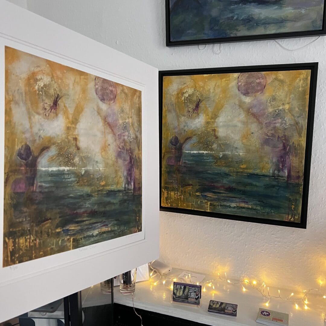 Golden Glow fine art giclee print