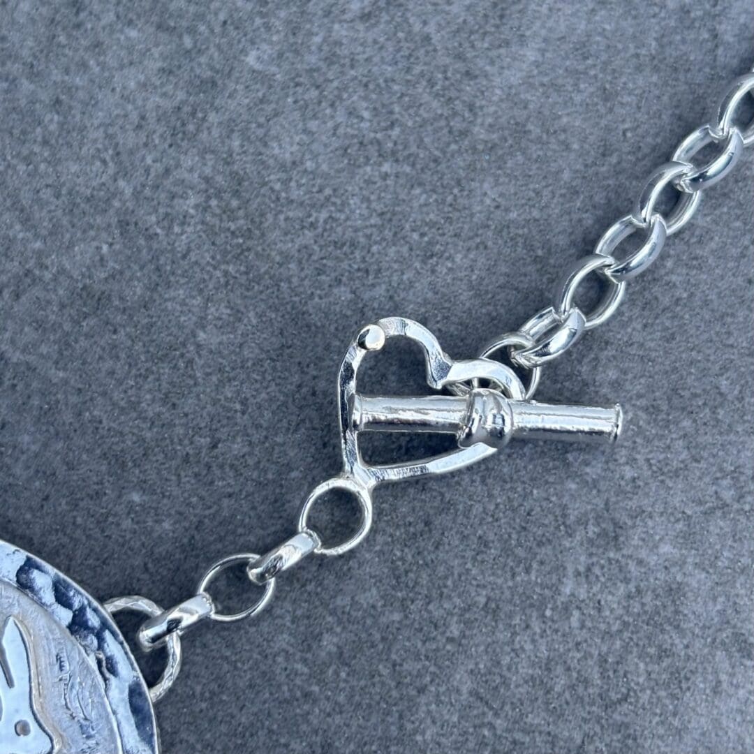 Sterling Silver Hare Necklace - Image 8
