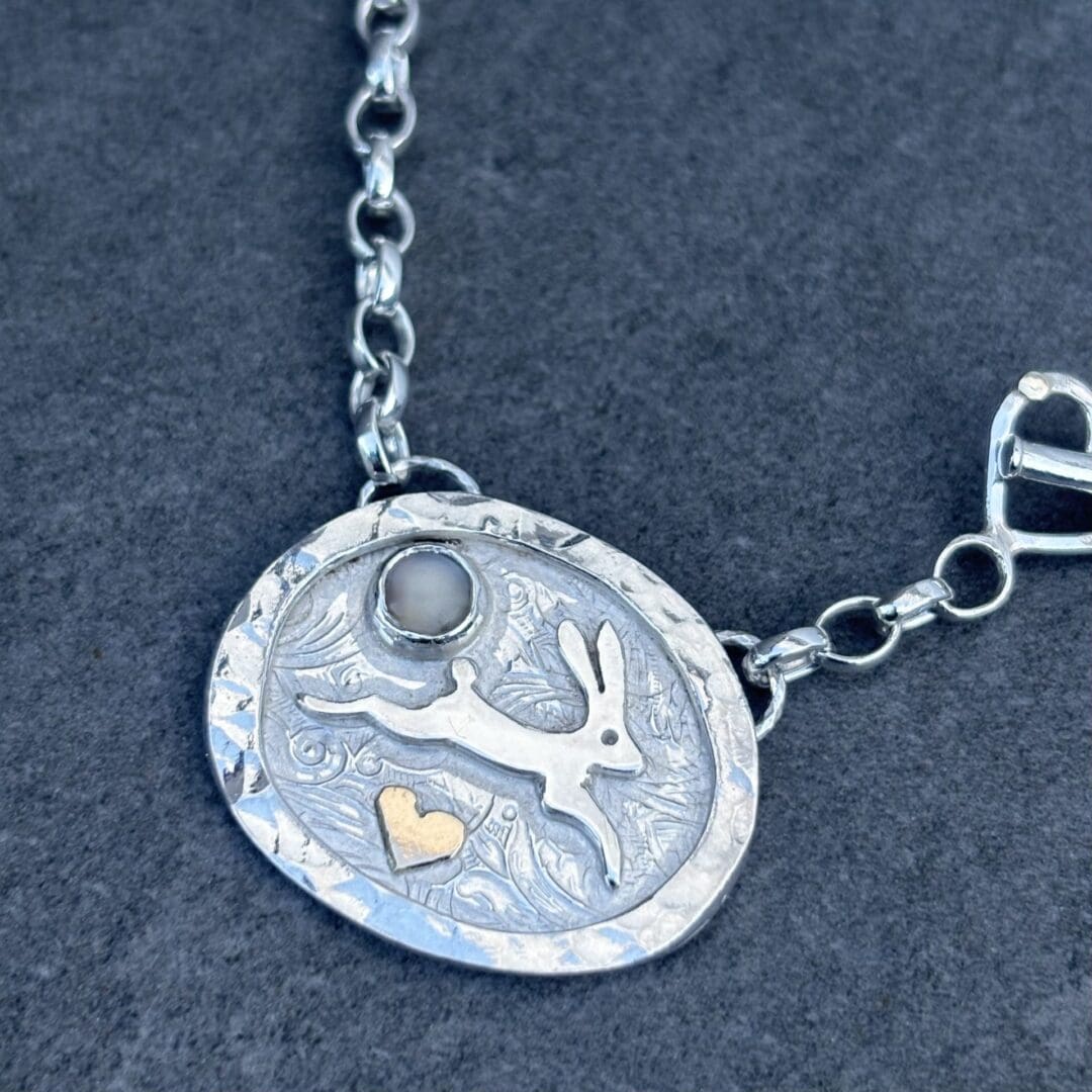 Sterling Silver Hare Necklace - Image 7