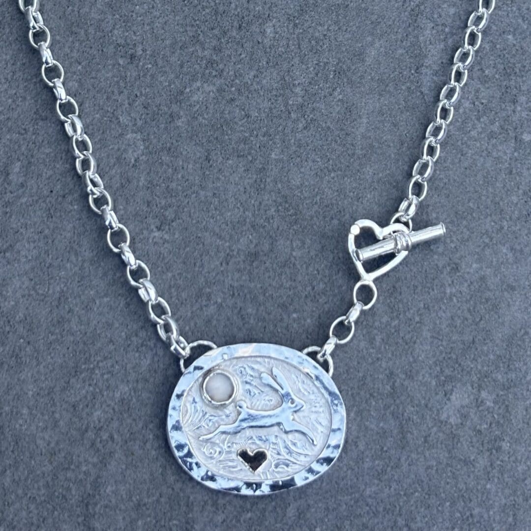 Sterling Silver Hare Necklace - Image 6