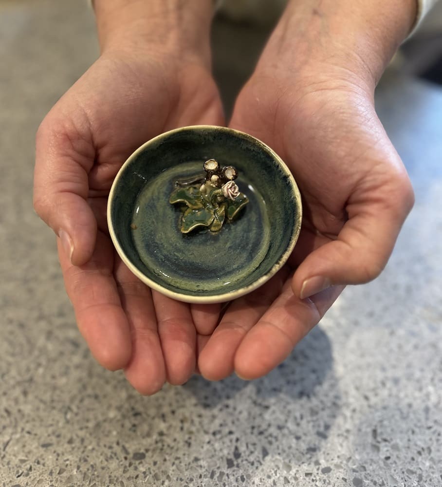 Ceramic trinket dish with cute woodland animal - Image 6