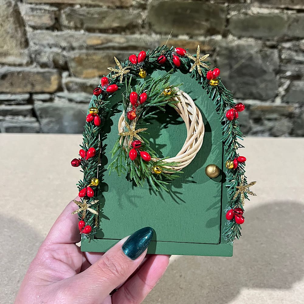 Christmas fairy door - Image 8