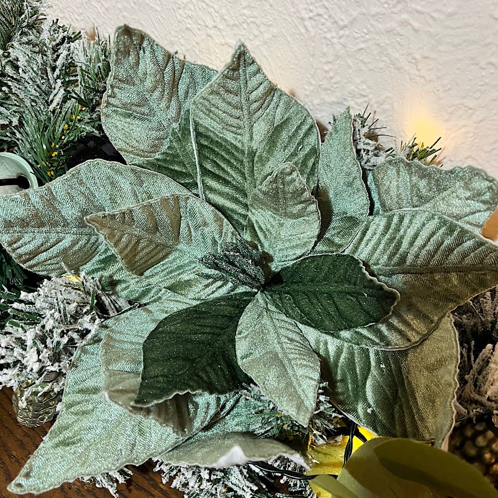Sage-green-and-navy-christmas-garland