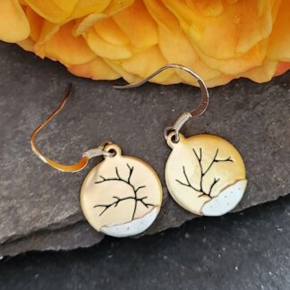 Tree earrings