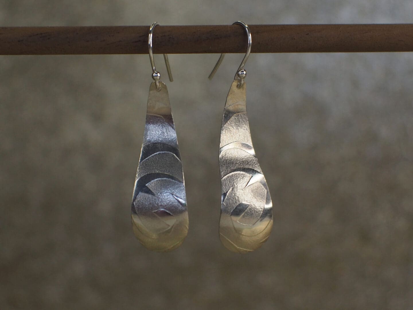handmade teardrop earrings