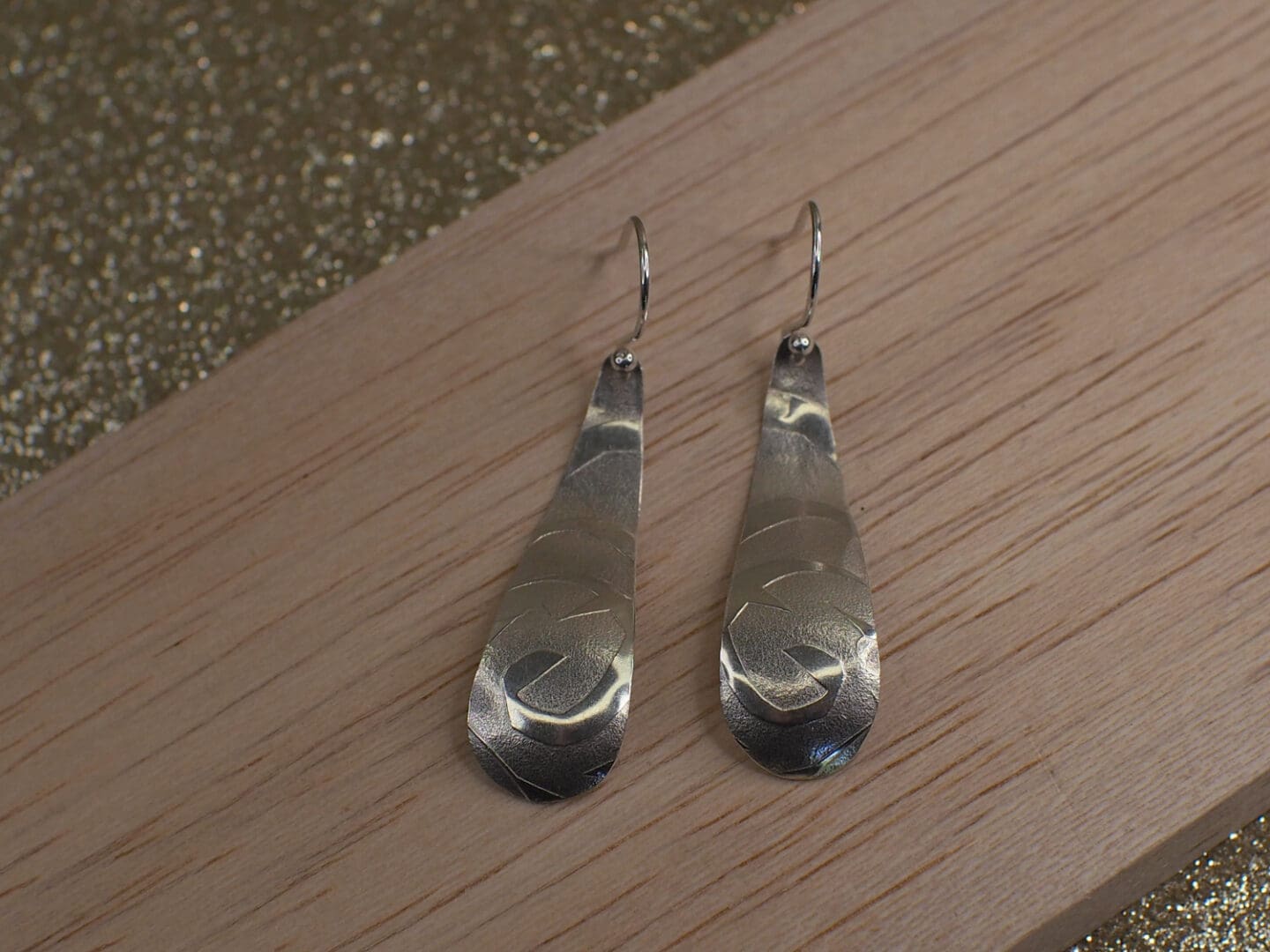 sterling silver dangle earrings