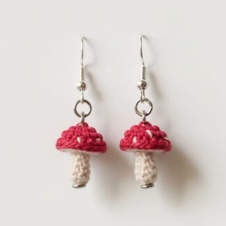 Mushroom earrings