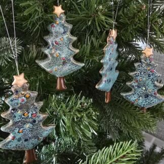 Ceramic Christmas Tree Decoration
