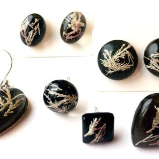 Shetland isles Seaweed earrings