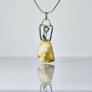 Amber Freeform pendant