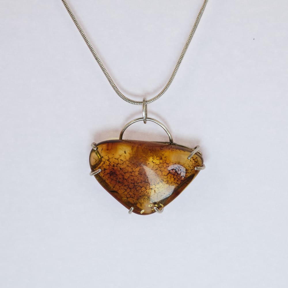 Amber Triangle pendant - Image 2