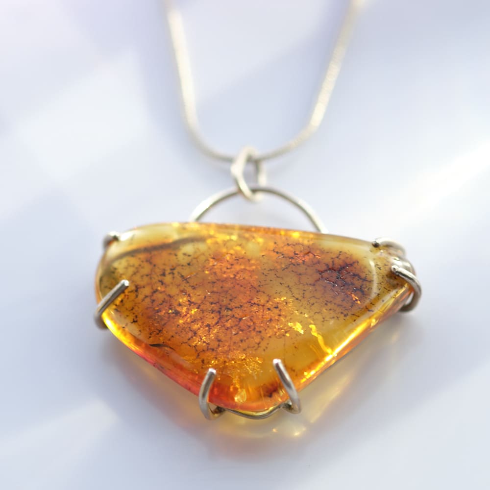 Amber Triangle pendant - Image 6