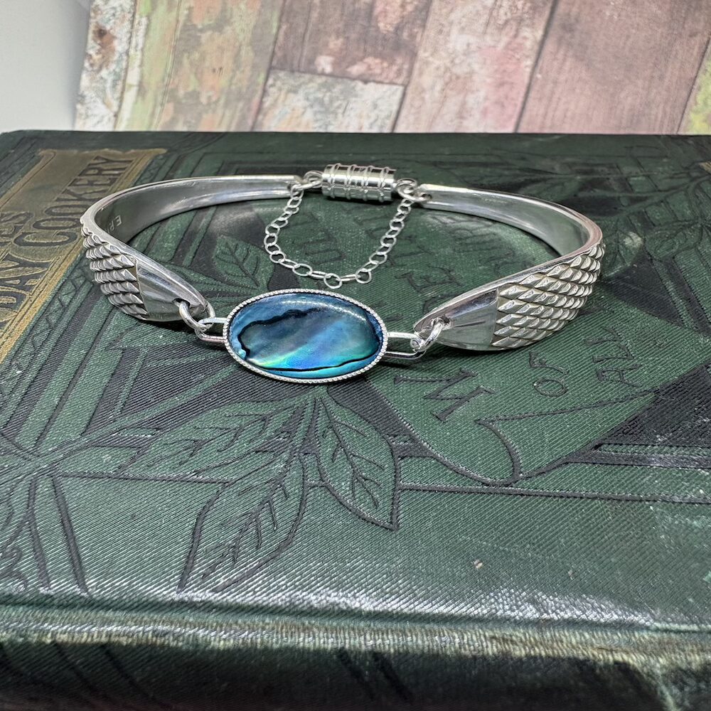 upcycled fruit spoon handle bracelet