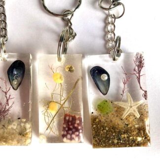 Beach treasure Keyring