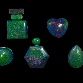 Aurora borealis brooches, Shetland jewellery.