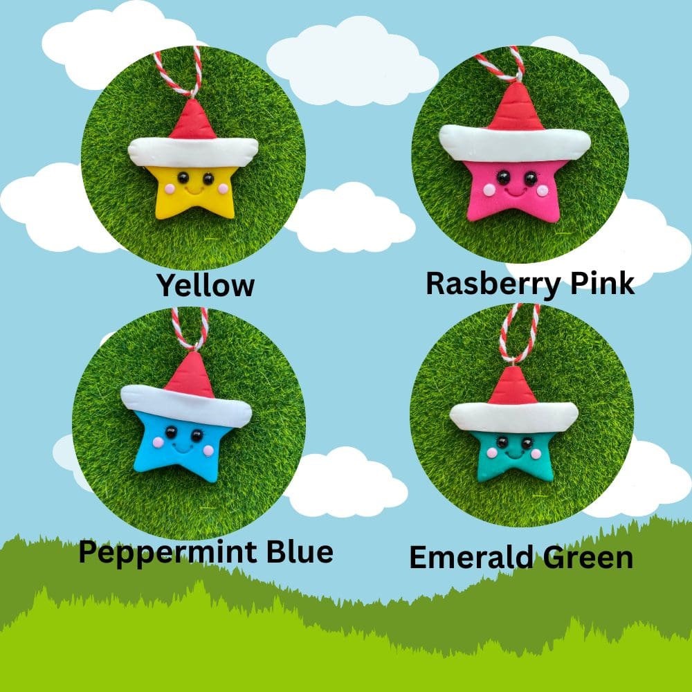 Personalised Star - Handmade Christmas Tree Decoration - Image 3
