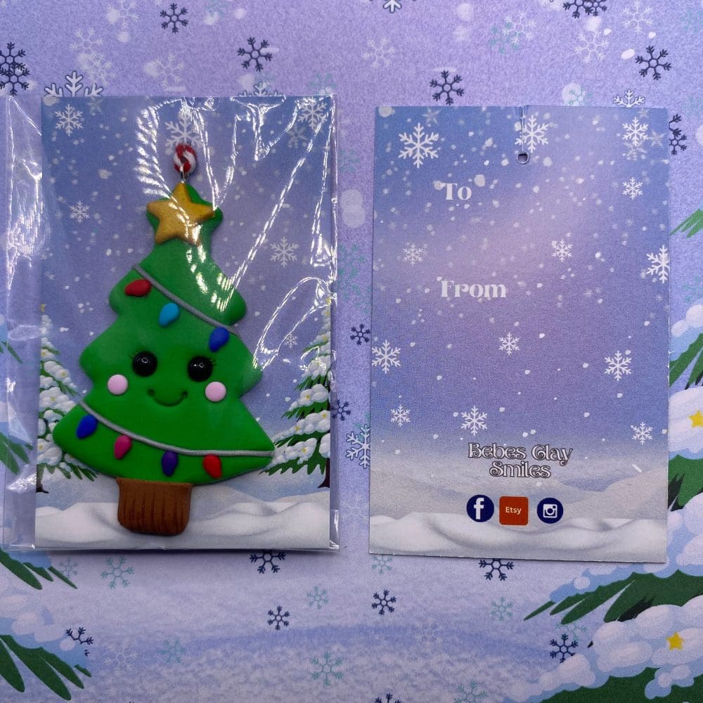 Christmas Tree - Handmade Festive Tree Decoration - Image 4