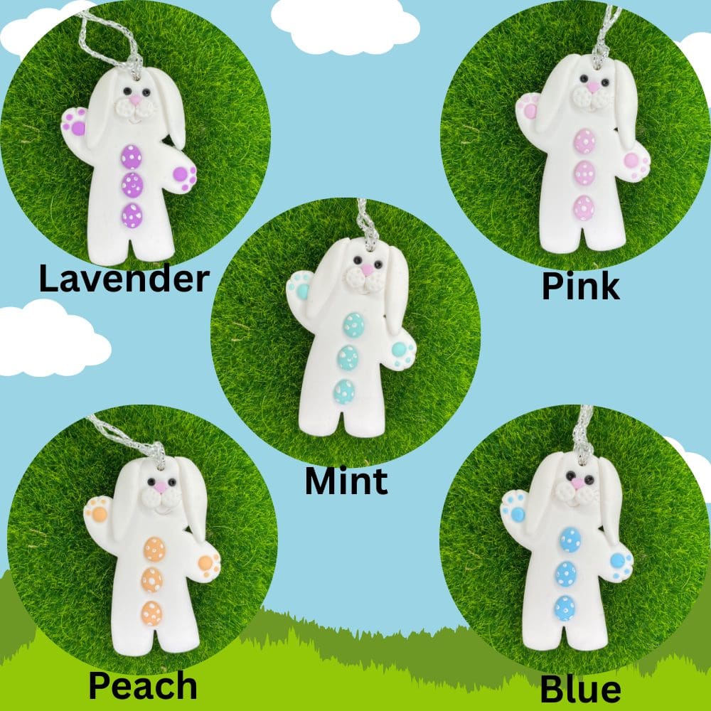 Personalised Easter Bunny Tree decoration - Image 2