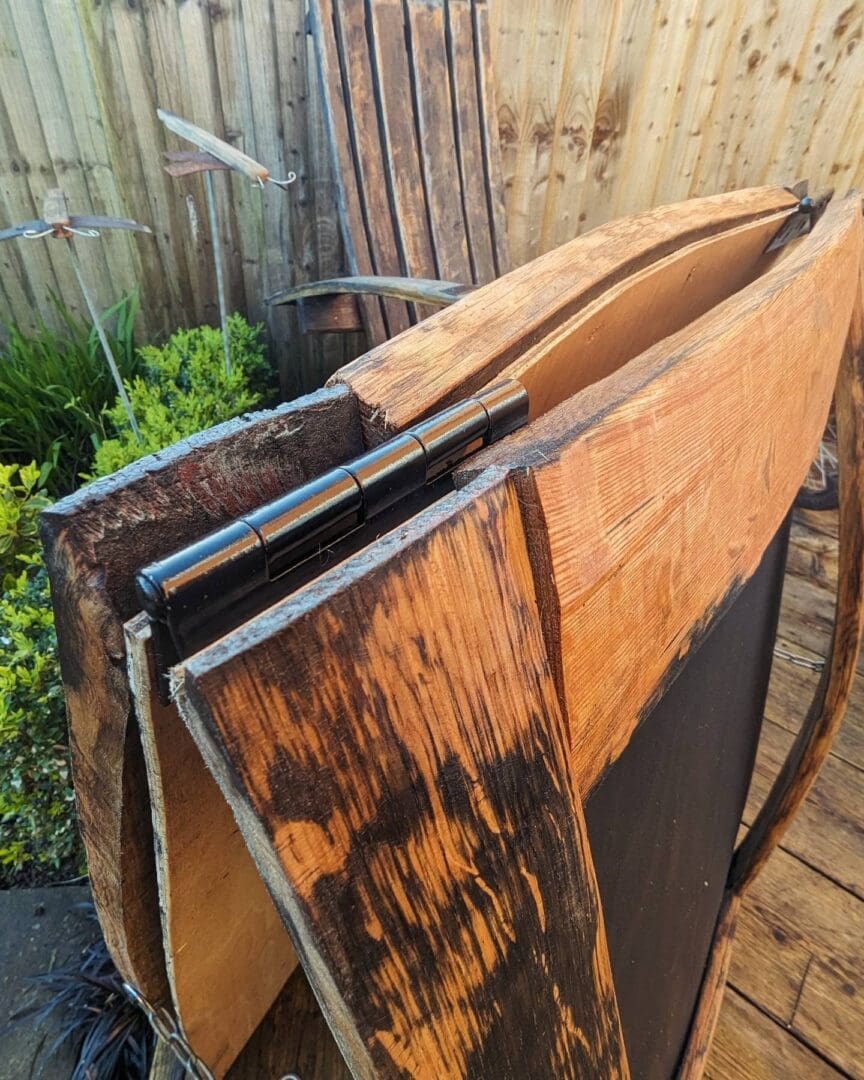 A Frame Shop Chalk Board Made From Whisky Barrel Oak - Image 2
