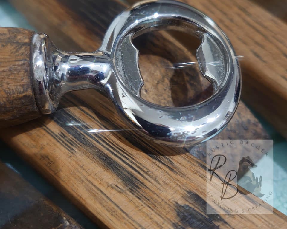 Whisky Barrel Oak Bottle Opener - Image 2