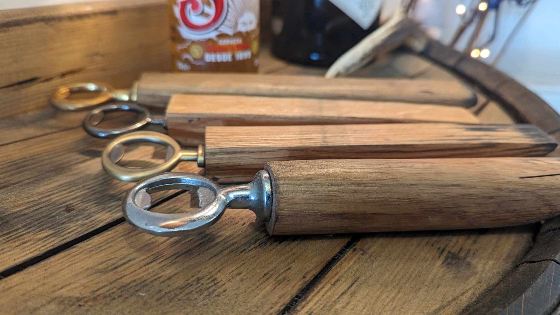 Whisky Barrel Oak Bottle Opener - Image 5