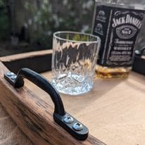 rustic oak serving tray