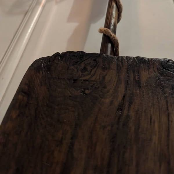 Floor Lamp Made From Whisky Barrel Oak - Image 7