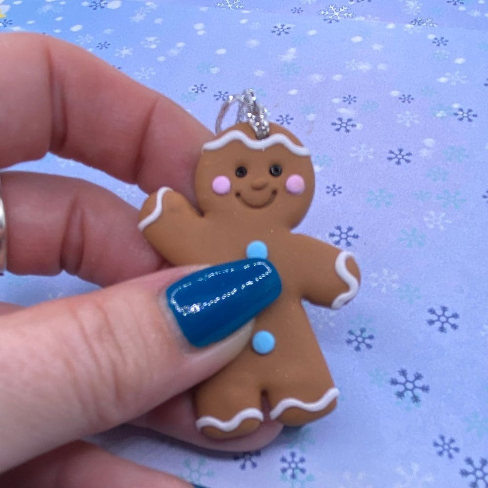 Personalised Gingerbread Men - Handmade Christmas Tree Decoration - Image 8