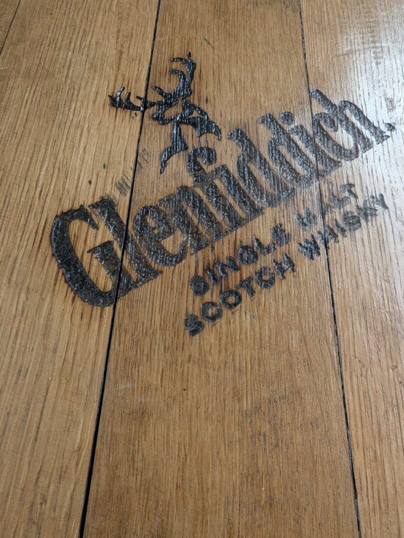 Pub Style Table Made from Oak Whisky Barrel - Image 5