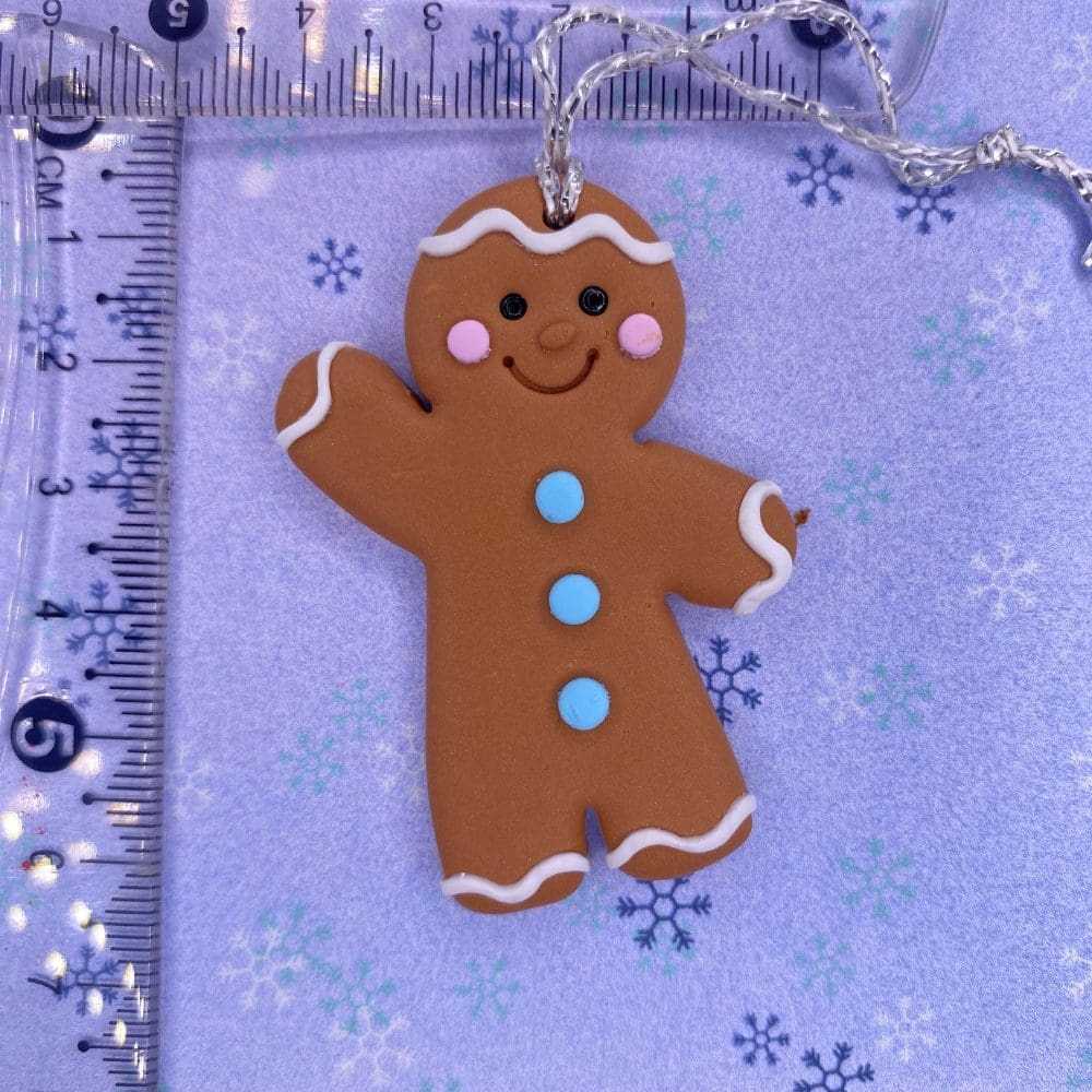 Personalised Gingerbread Men - Handmade Christmas Tree Decoration - Image 7