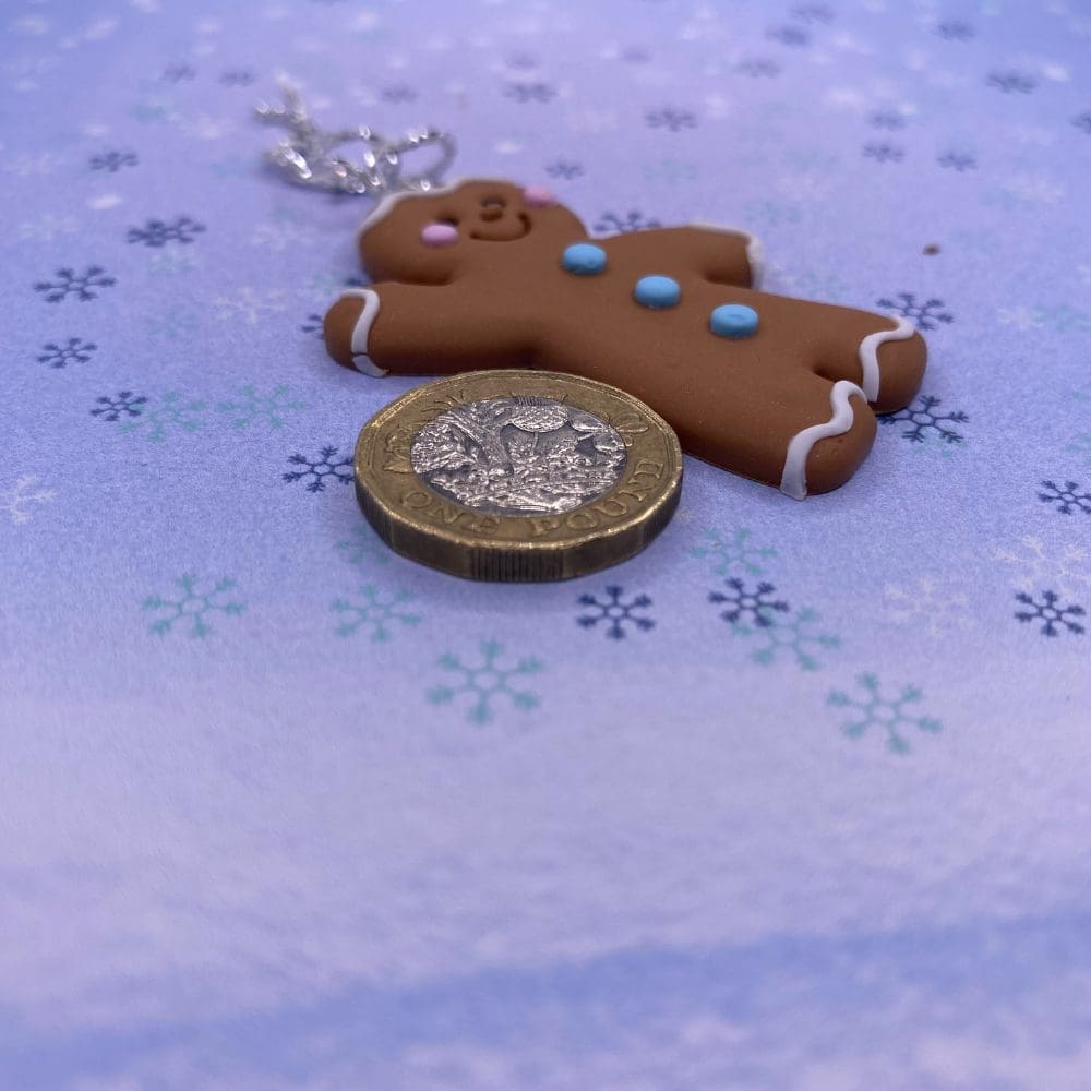 Personalised Gingerbread Men - Handmade Christmas Tree Decoration - Image 6
