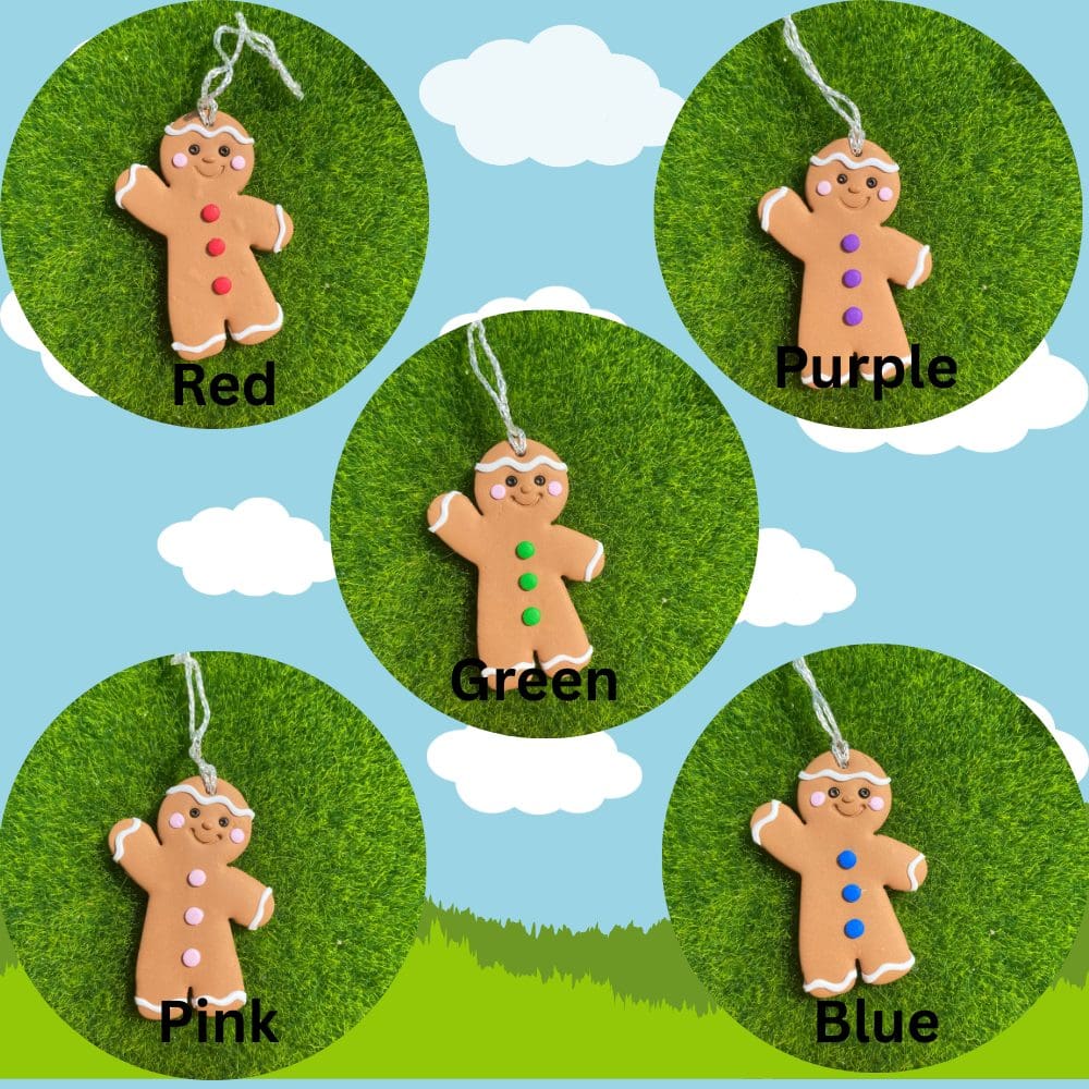 Personalised Gingerbread Men - Handmade Christmas Tree Decoration - Image 3