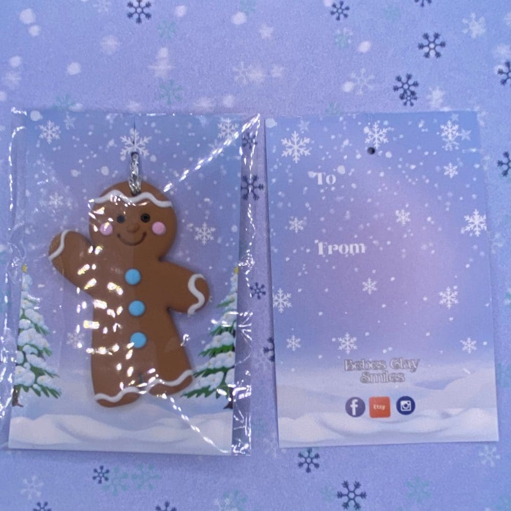 Personalised Gingerbread Men - Handmade Christmas Tree Decoration - Image 5