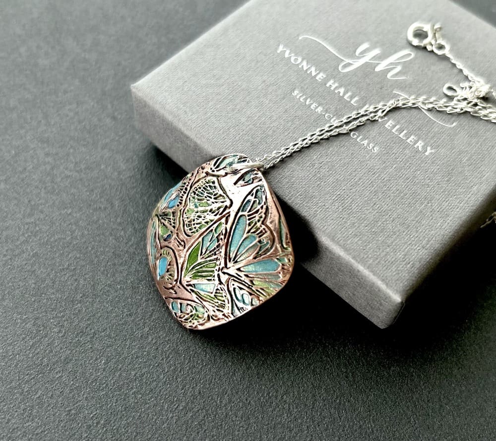 Copper Handcrafted Pendant Necklace - Image 3