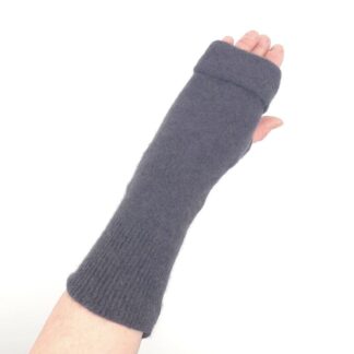 Dark Grey fingerless gloves