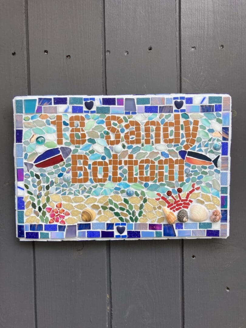 Commissioned Mosaic sign for Home or Business, a warm welcome - Image 6
