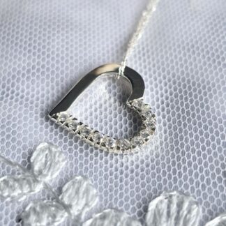 Handmade Sterling Silver "Love Heart" pendant