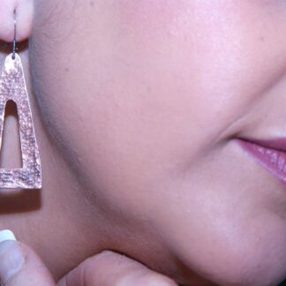 Traingle earrings