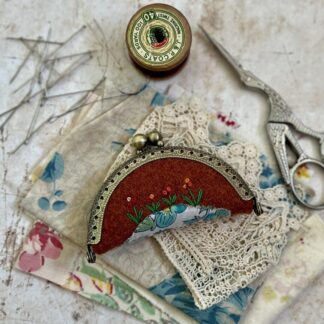 Hand Emroidered Needle Book