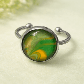 adjustable-handpainted-ring-green-gold