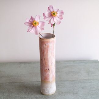 Strawberry Milkshake Ceramic Vase