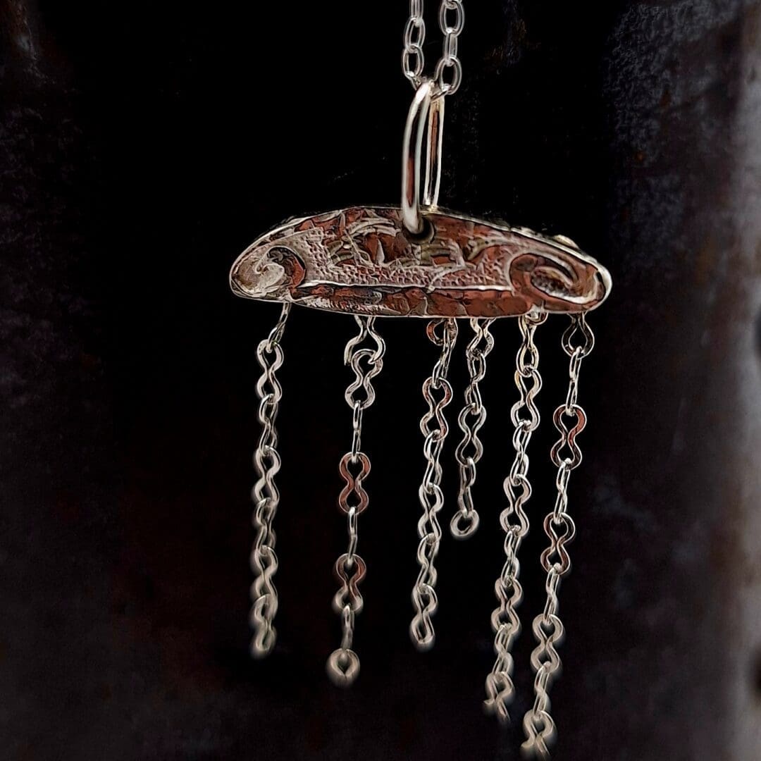 Antique Jellyfish Pendant - Image 2